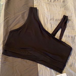 Fabletics low impact one shoulder sports bra